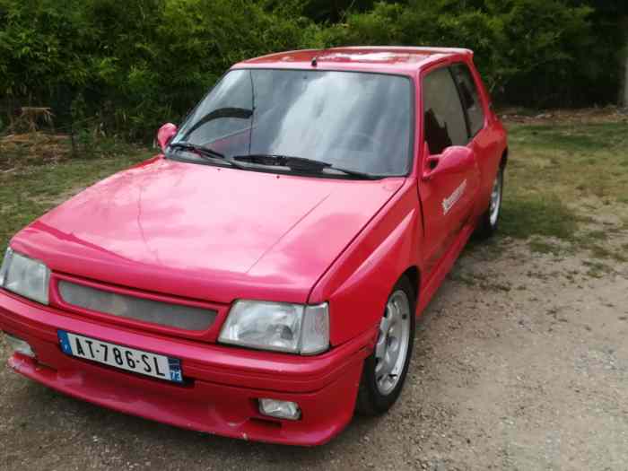 205 GTI 1.6L  105 cv premièr modèle kit large MC RACIN 0