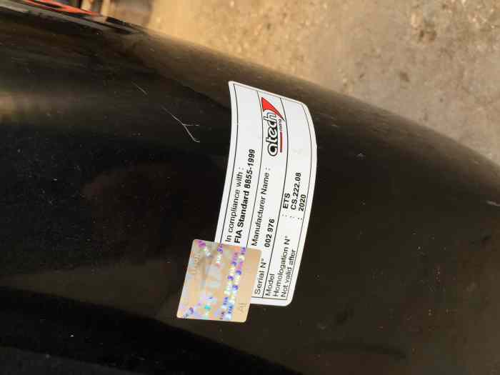 Baquet Techno Racing Pro One - 2020 1
