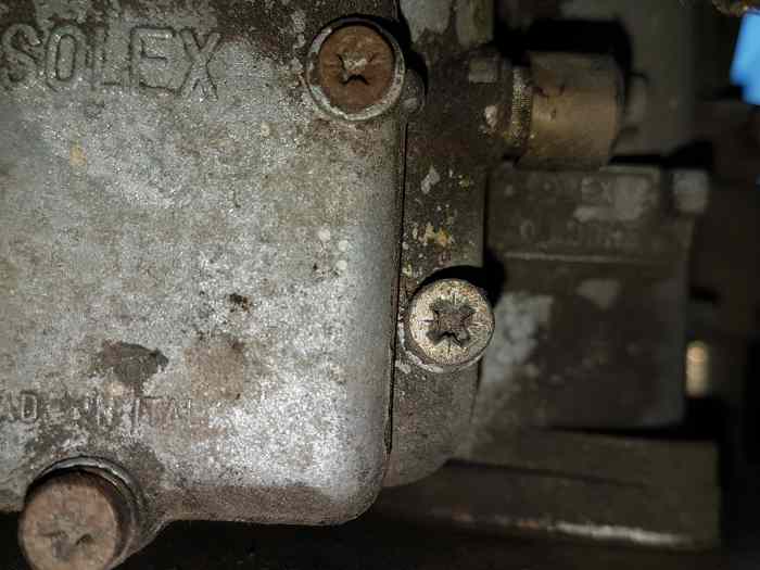 2 Carbu double corps solex 40 montage peugeot 3