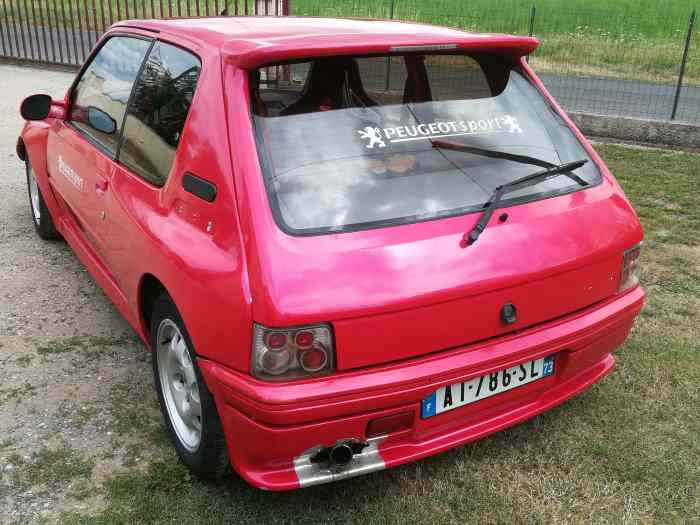 205 GTI 1.6L  105 cv premièr modèle kit large MC RACIN 1