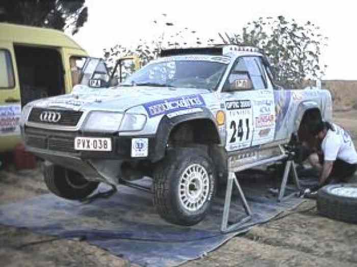 Prototypes Audi rallye raid