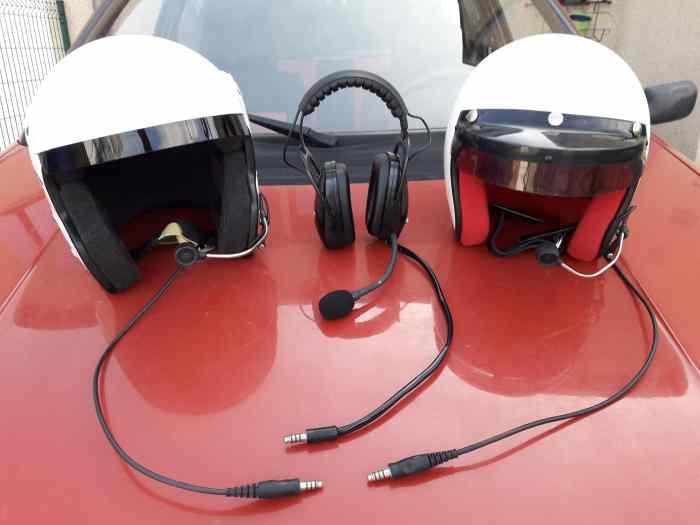 Casques rallye 1