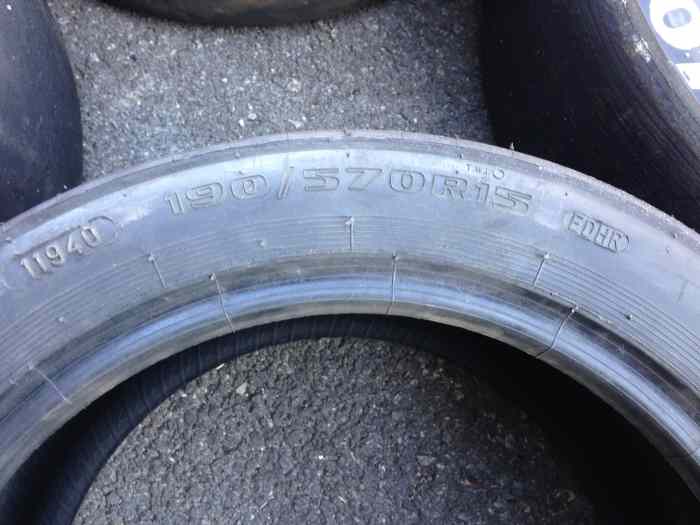 4 Pneu slick Avon 190/570 /15 1