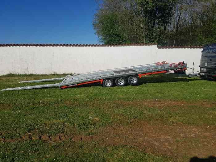 Remorques Brian James T Transporter 5m00 ou 5m50 x 2m07 ou 2m22 3500kg NEUVES EN STOCK 4