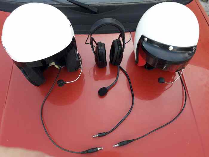 Casques rallye 2