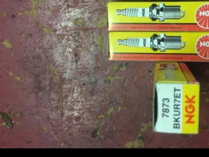 Bougies NGK BKUR7ET 205 rallye