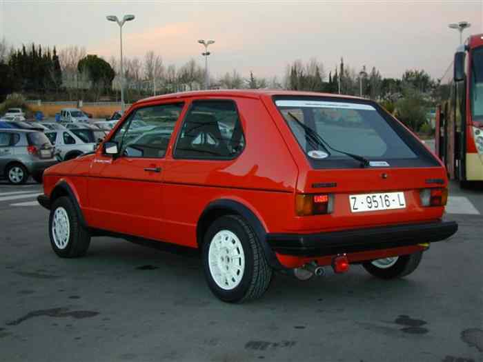 VOLKSWAGEN golf mk1 2