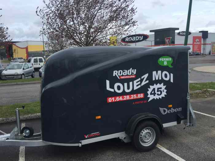 A LOUER LOCATION REMORQUE PORTE MOTO & QUAD 0