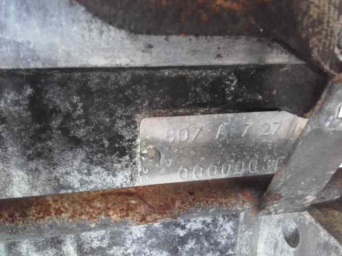 MOTEUR COMPLET R18 TURBO TYPE 807 2