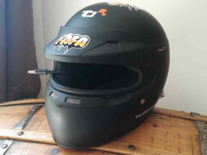 Casque Rallye intégral Turn One 2019.