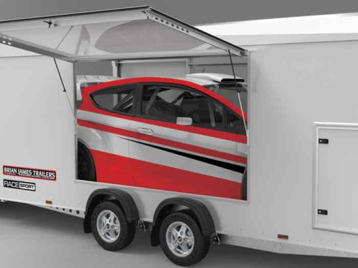 * LIVRAISON FRANCE / BENELUX OFFERTE * REMORQUE BRIAN JAMES Race Sport NEUVE 4