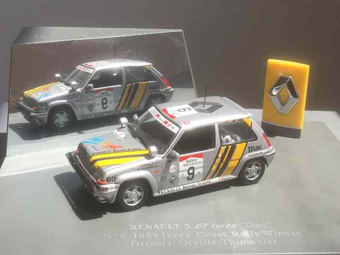 Renault 5 GT Turbo Diac Winner Ivory Coast Rallye 1989 A. Oreille Thimonier 4