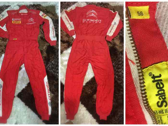 2 x Combinaisons Sabelt Citroen Racing 0