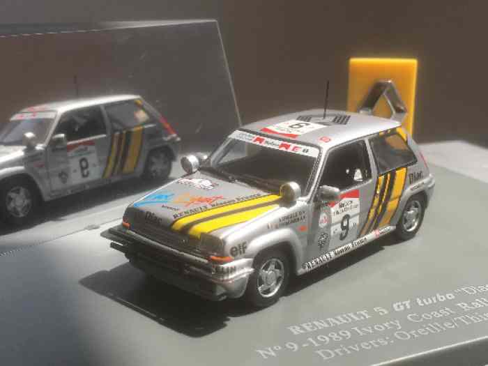 Renault 5 GT Turbo Diac Winner Ivory Coast Rallye 1989 A. Oreille Thimonier 0