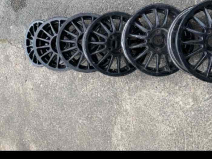 6 Jantes 206 volant Asphalte