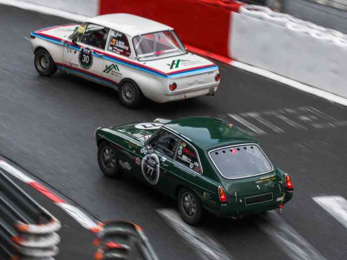 MGB GT VHC Full FIA. Replica Taga Florio/Sebring 1