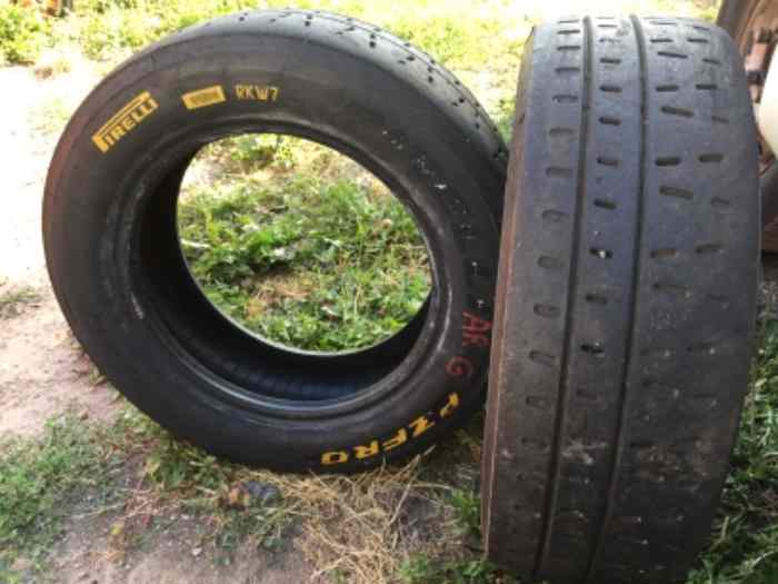 Vend pneus Pirelli rkw7 14pouce 90% ok