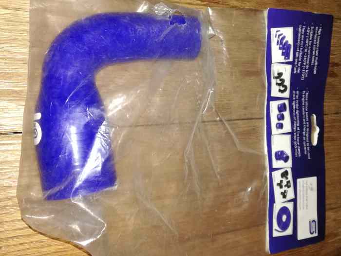 Durite silicone coudé 38-25 1