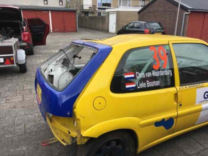 Original Saxo Citroen Sport body (no kit) A6 + Matter Cr Ni Mo cage