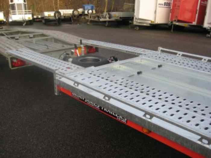 STOCK Remorque porte voiture Brian James T-Transporter T4 3