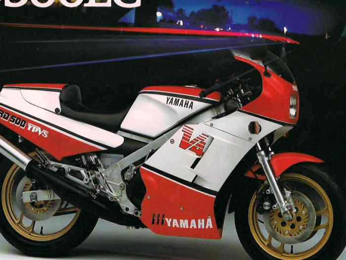 YAMAHA 500 RDLC Echappements d