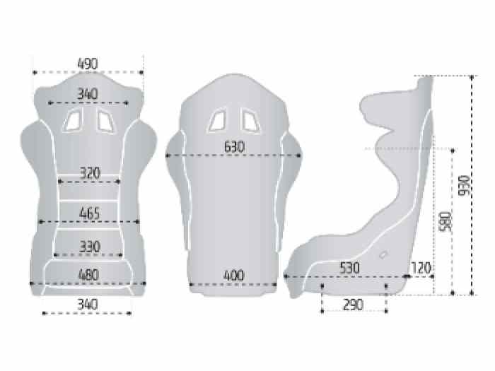 Siège baquet Sparco PRO-ADV LF 3
