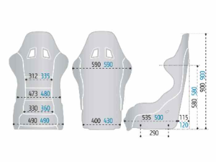 Siège baquet Sparco PRO 2000 LF & PRO 2000 LF II 3