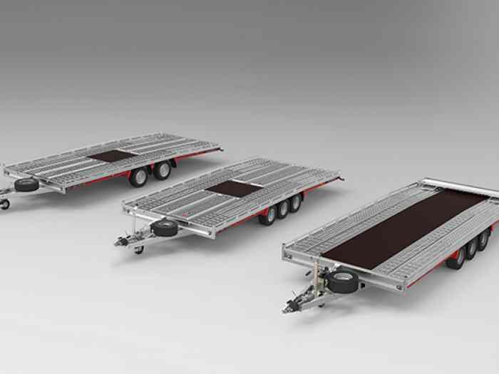 STOCK Remorque porte voiture Brian James T-Transporter T4 4