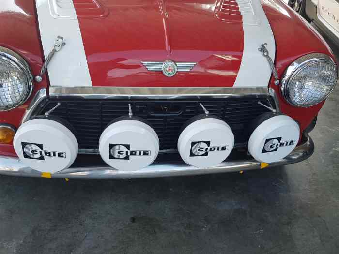 Mini cooper 1300s 1978 historic rally 5