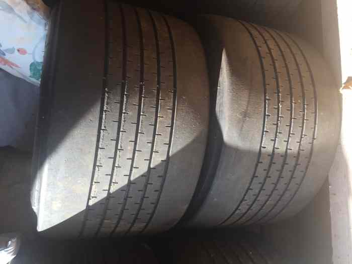 BRADE 12 PNEUS MICHELIN et PIRELLI  AV 18-60/15 et AR TB5R 29-61/15 4