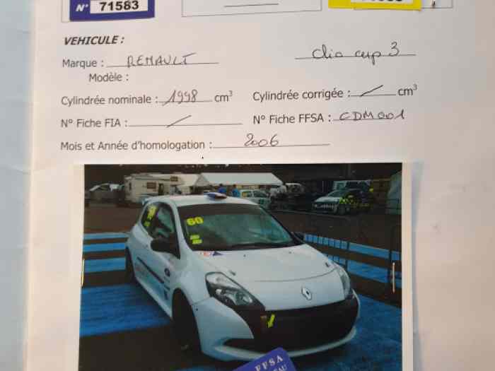 RENAULT CLIO 3 CUP 3