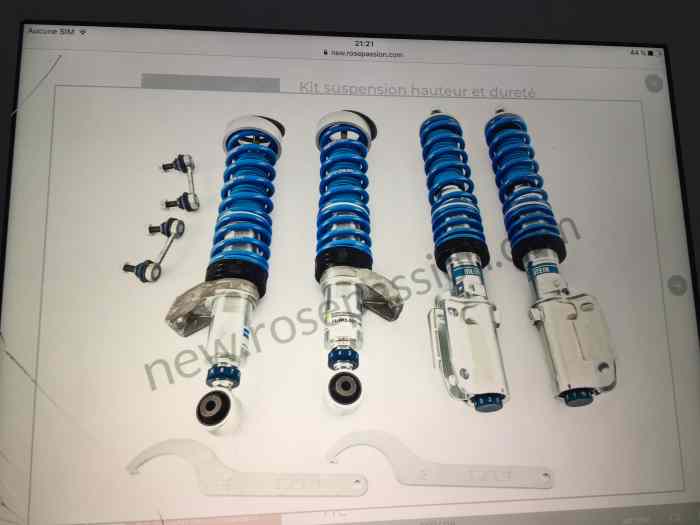 Suspensions bilstein Porsche 993