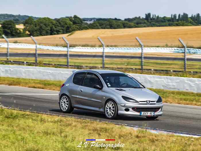 Peugeot 206 RC - Circuit - Lot de bord 1