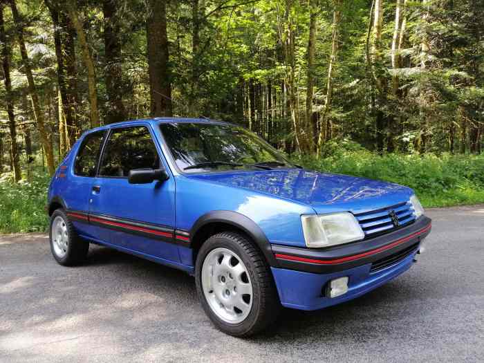 205 gti 1.9l bleu miami