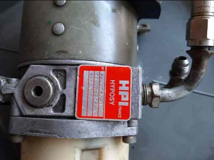 Pompe DA électrique f2014 2