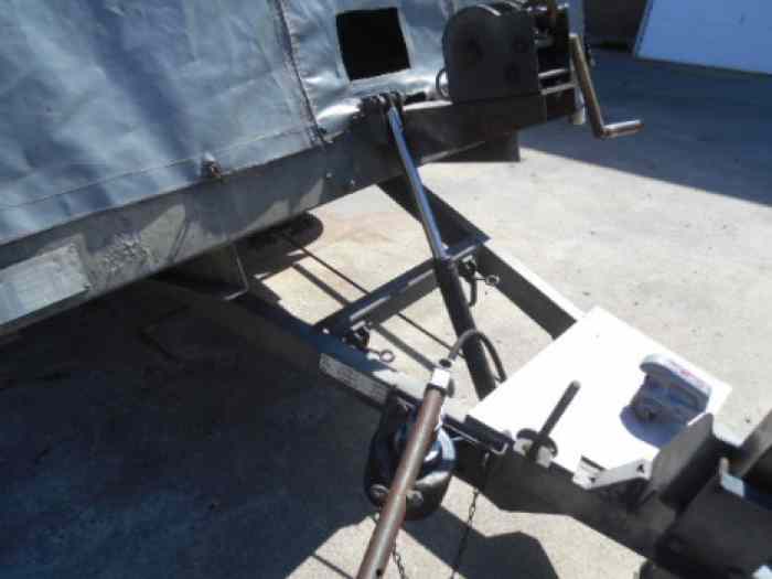 Remorque porte voiture fermee 2