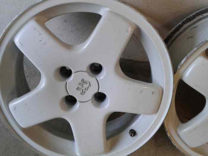 3 jantes Peugeot 405 T16 1