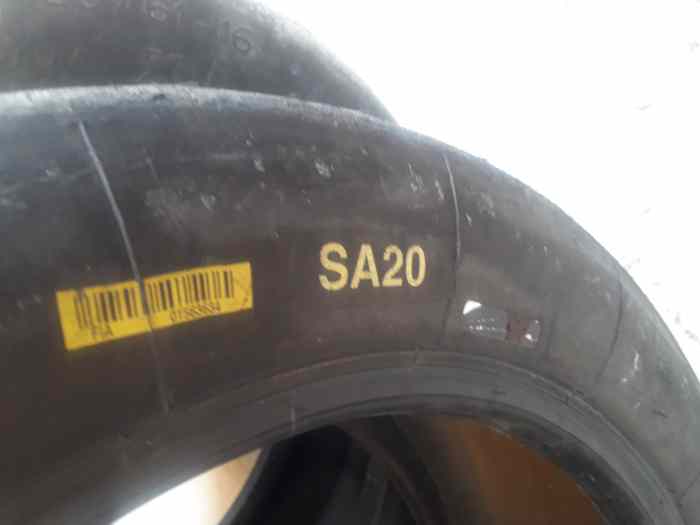 4 pneus slicks michelin rally 16 pouces 1