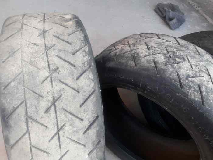 4 pneus slicks michelin rally 16 pouces 2
