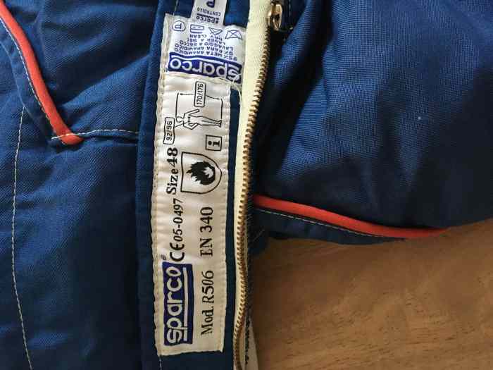 Combinaison Sparco FIA