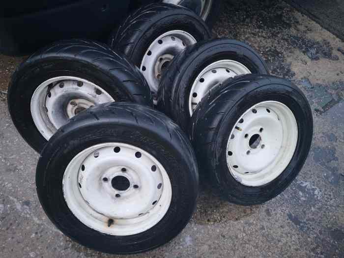 Pneu toyo jantes 205 rallye