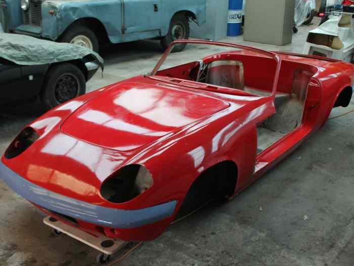 Caisse usine et chassis Lotus Elan , s1 , 26 R 1