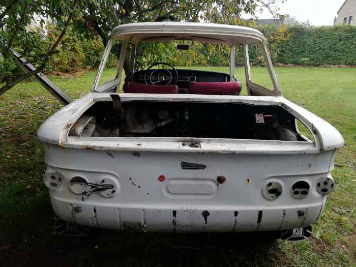 Nsu 1000c projet restauration 1968 6volts 3