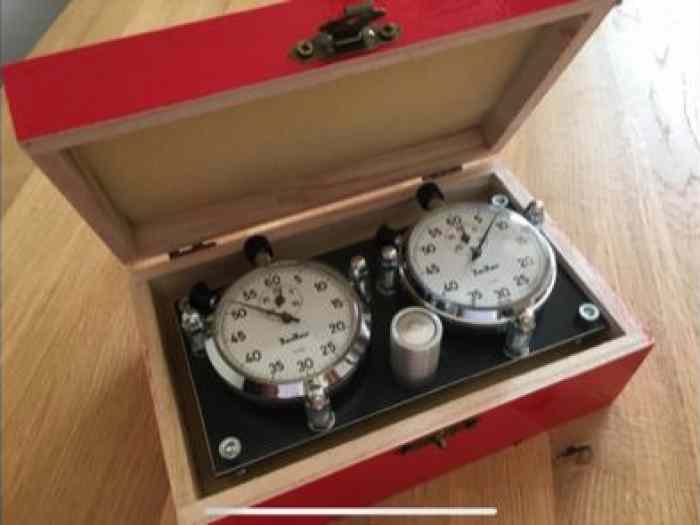 Chronometre Rallye Hanhart 1980 Rallye Vintage collection 0