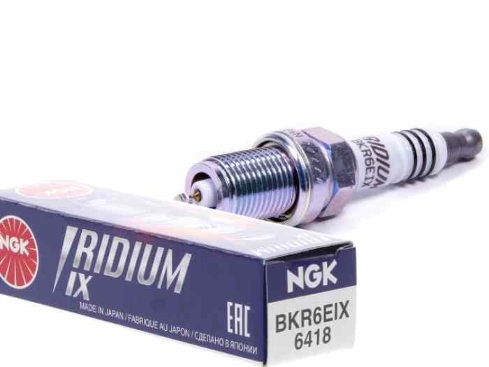 4 bougies NGK IRIDIUM BKR6EIX 6418 - N...