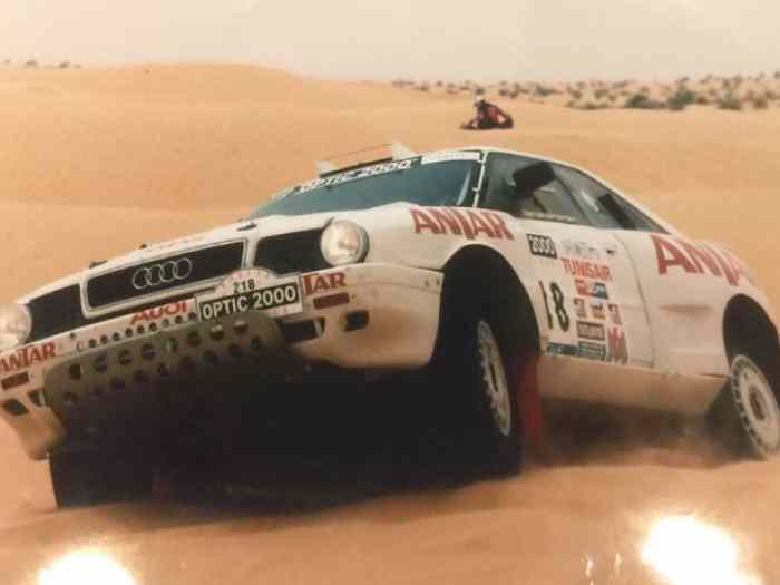 Audi coupe prototype rallye raid