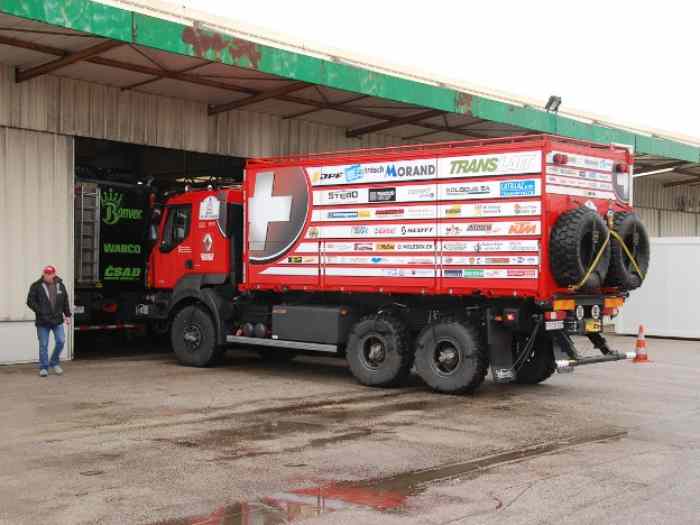 Renault Kerax assistance rallye raid 1