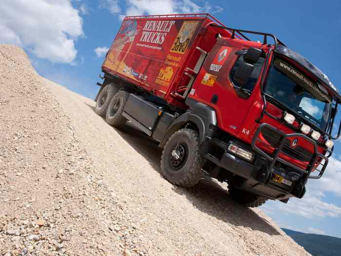 Renault Kerax assistance rallye raid 0