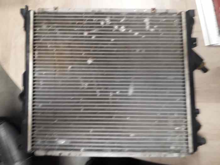 radiateur eau Clio williams + ventilo spal 1