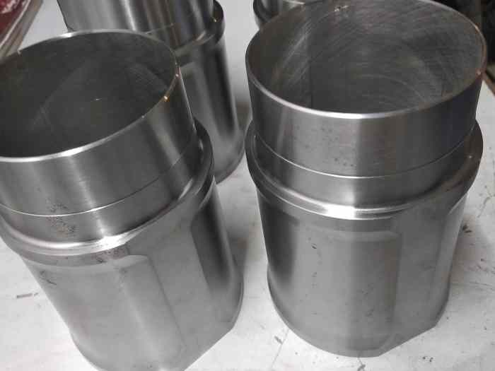 4 chemises Acier R11 Turbo / R5 turbo 2 4